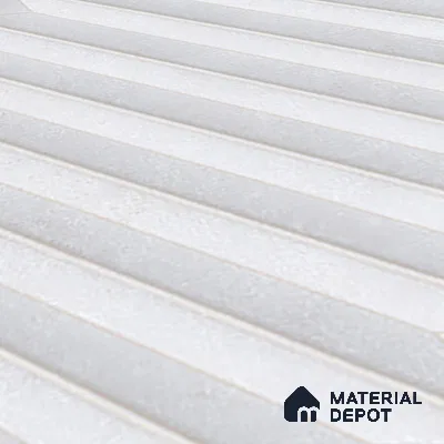 Faux Subway  Tile TL 07241 D Crayon 1012 1 ft x 1 ft Ceramic Glossy Finish - 9 mm  | 2 mm Spacer is Mandatory | Please Expect a Slight Variation of Pattern (Sample)
